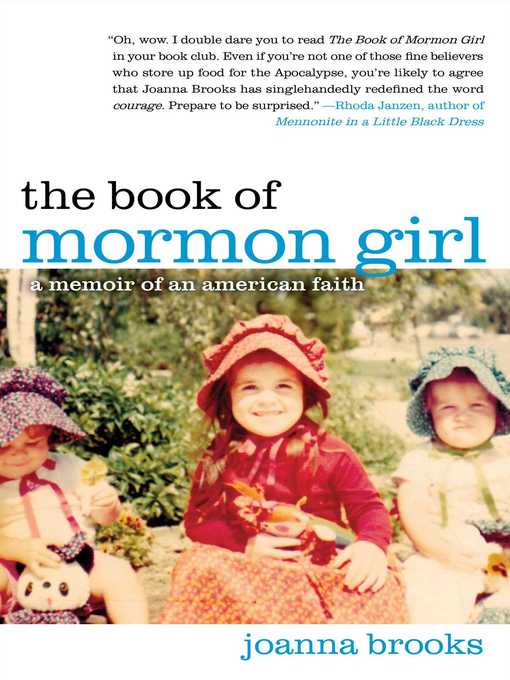 Title details for The Book of Mormon Girl by Joanna Brooks - Wait list